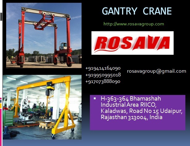 gantry crane manufacture